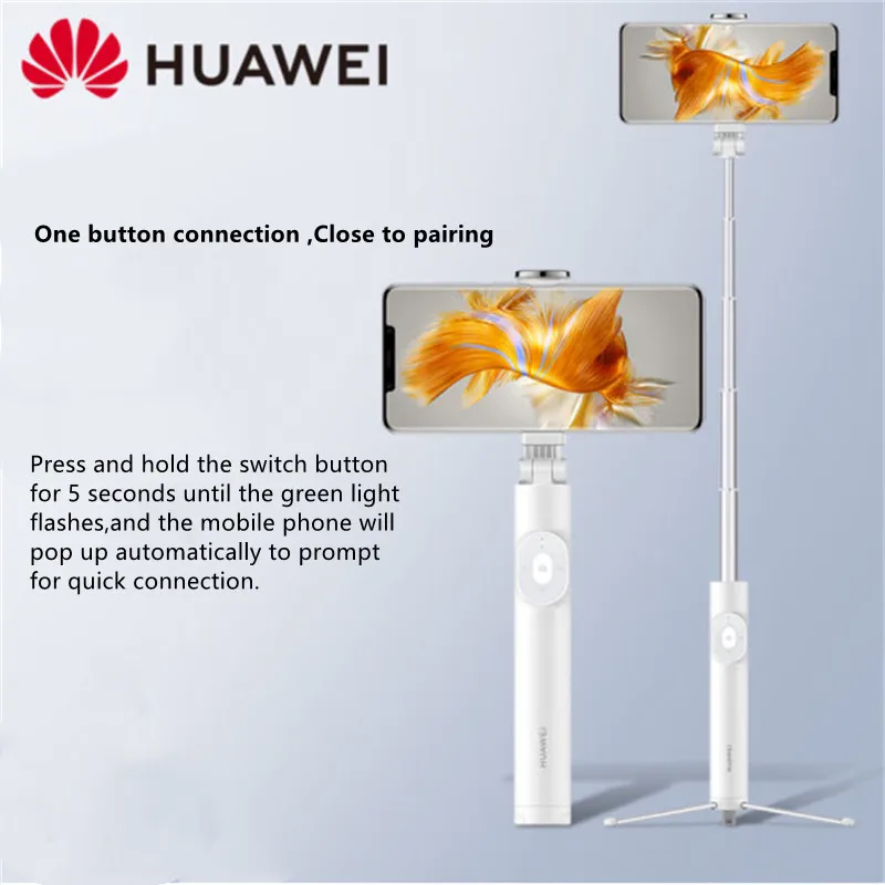 HUAWEI CF16 Travel Tripod Smart Control Version Wireless Bluetooth Selfie Stick Portable Hidden Tripod Handheld For iOS/Android travel tripod