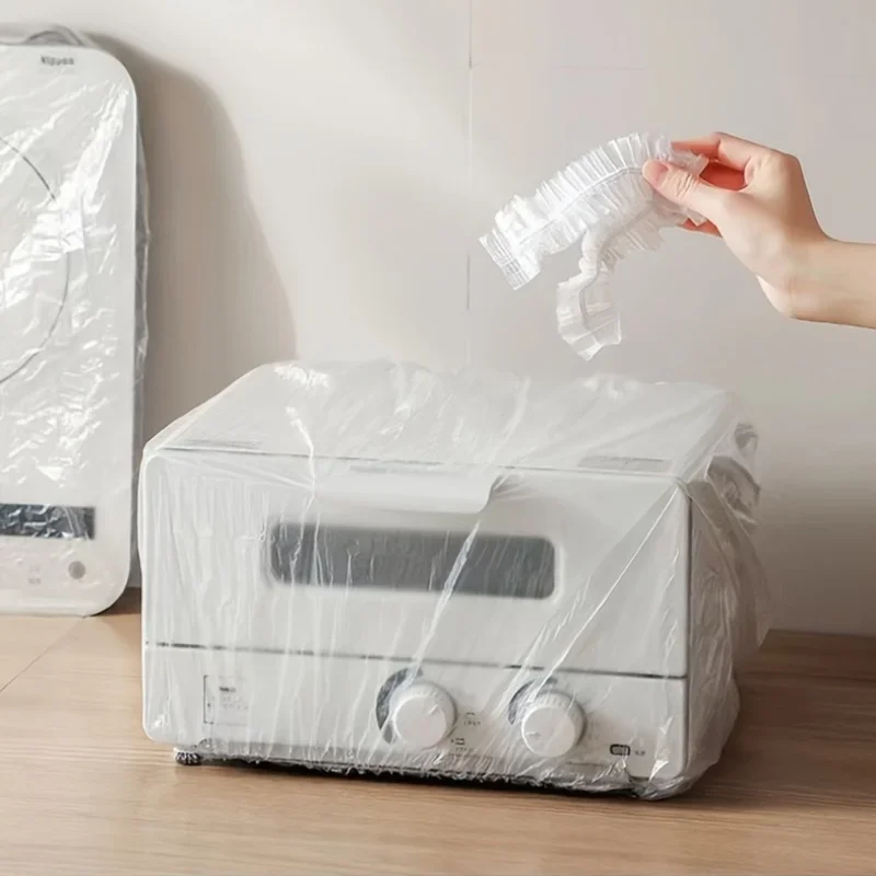Extra Large and Thick Disposable Dust Cover, Durable and Waterproof, with Elastic Edges, Suitable for Storing Kitchen Appliances