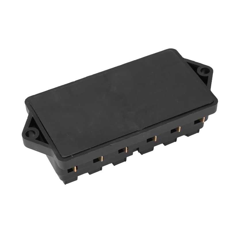 3x 6 Way Zekering Houder Box Auto Voertuig Circuit Blad Zekeringkast Blok + Vrije Zekering Ons