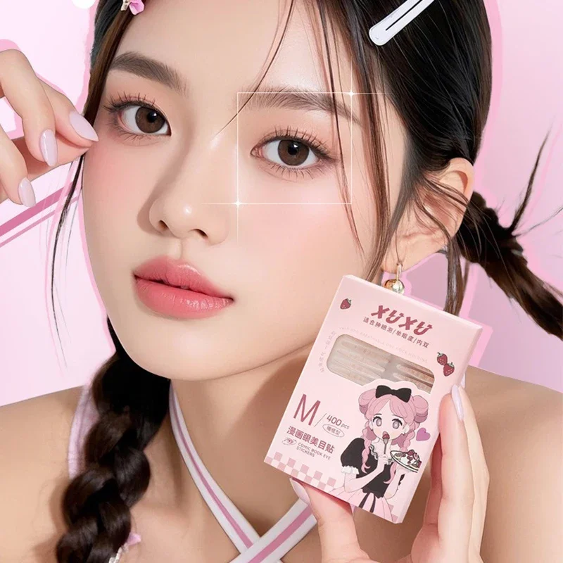 Description Picture 4 of itemEyelid Tape for Single Eyelid, Inner Double Eyelid Hidden Double Eyelid Paste Olive-shaped Self-adhesive Natural Eyelids Sticker