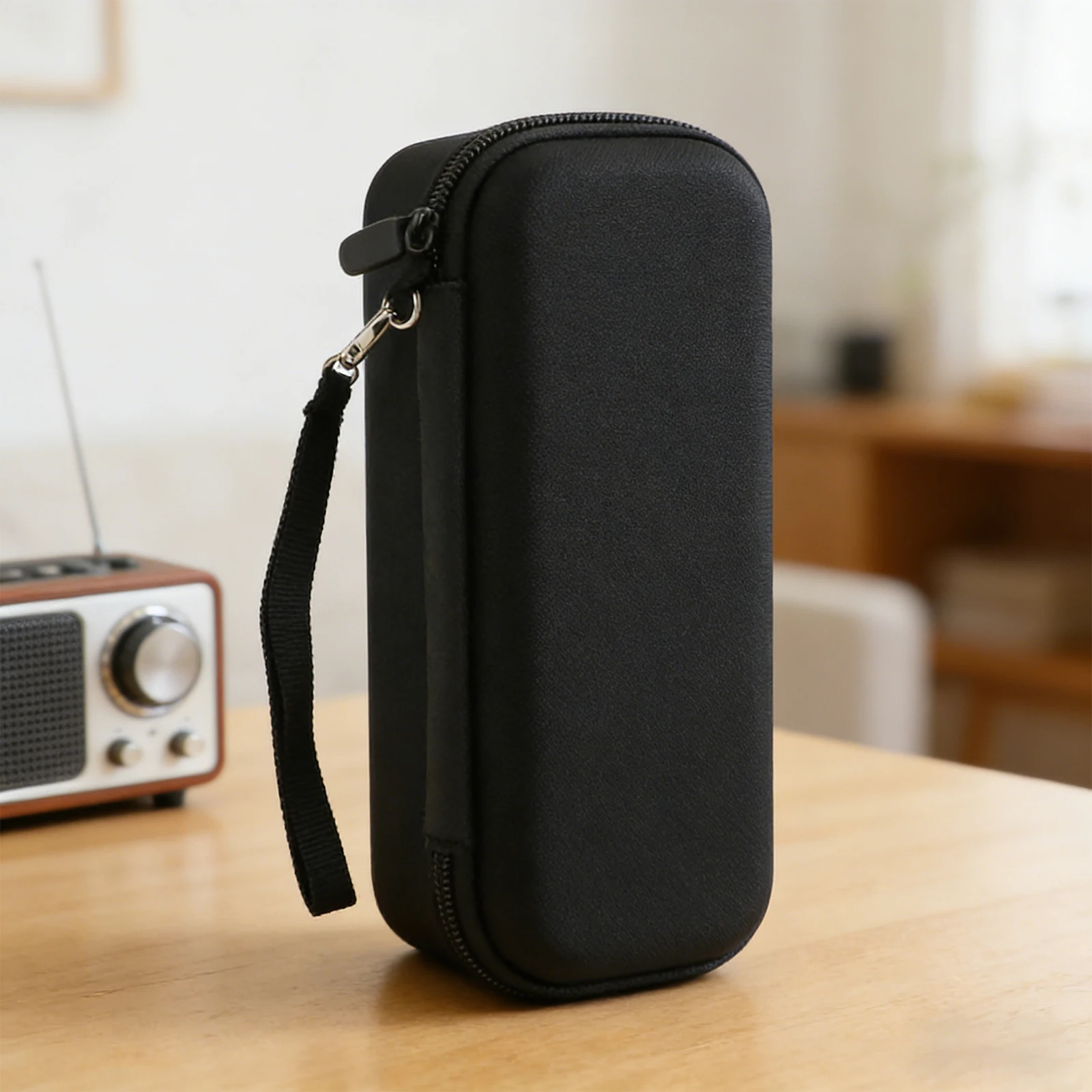 TRIBIT XSound Plus 2 스피커용 메쉬 포켓이 있는 EVA 하드 휴대용 케이스 여행용 박스 케이스 커버 충격 방지(스피커는 포함되어 있지 않음)