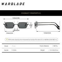 Nouveau petit Punk lunettes de soleil femmes hommes Vintage hexagone métal cadre lunettes de soleil à la mode marque de luxe concepteur lunettes de soleil femme UV400 5