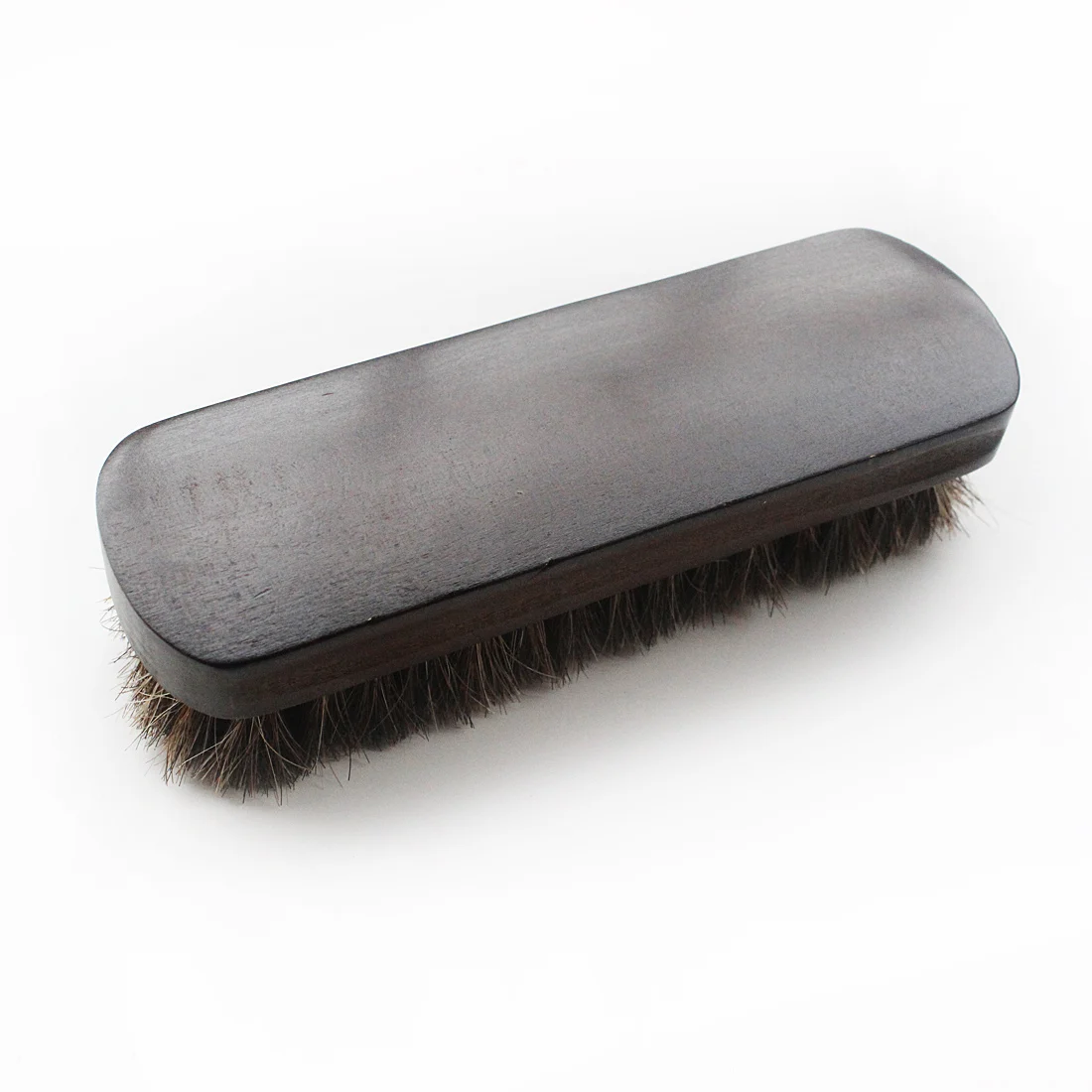 DOOGALKAI 1Pcs Horse hair shoe brush full horse hair, oil polish tool, scrub suede fur, clear leather shoes ash