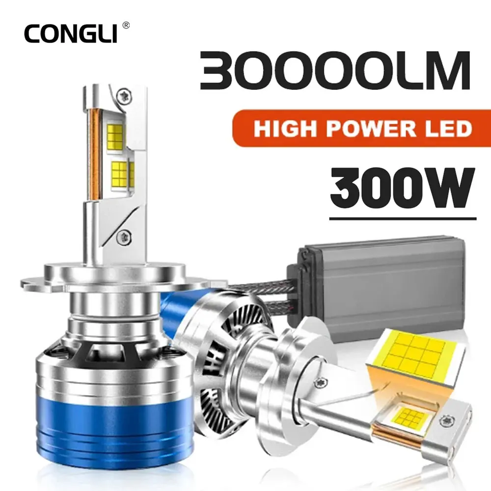 

H7 H4 H11 Led Headlight High Power 8580 CSP Canbus H1 H8 9005 HB3 9006 HB4 9012 HIR2 Turbo Lamp Car Led Headlamp Fog Light 6000K