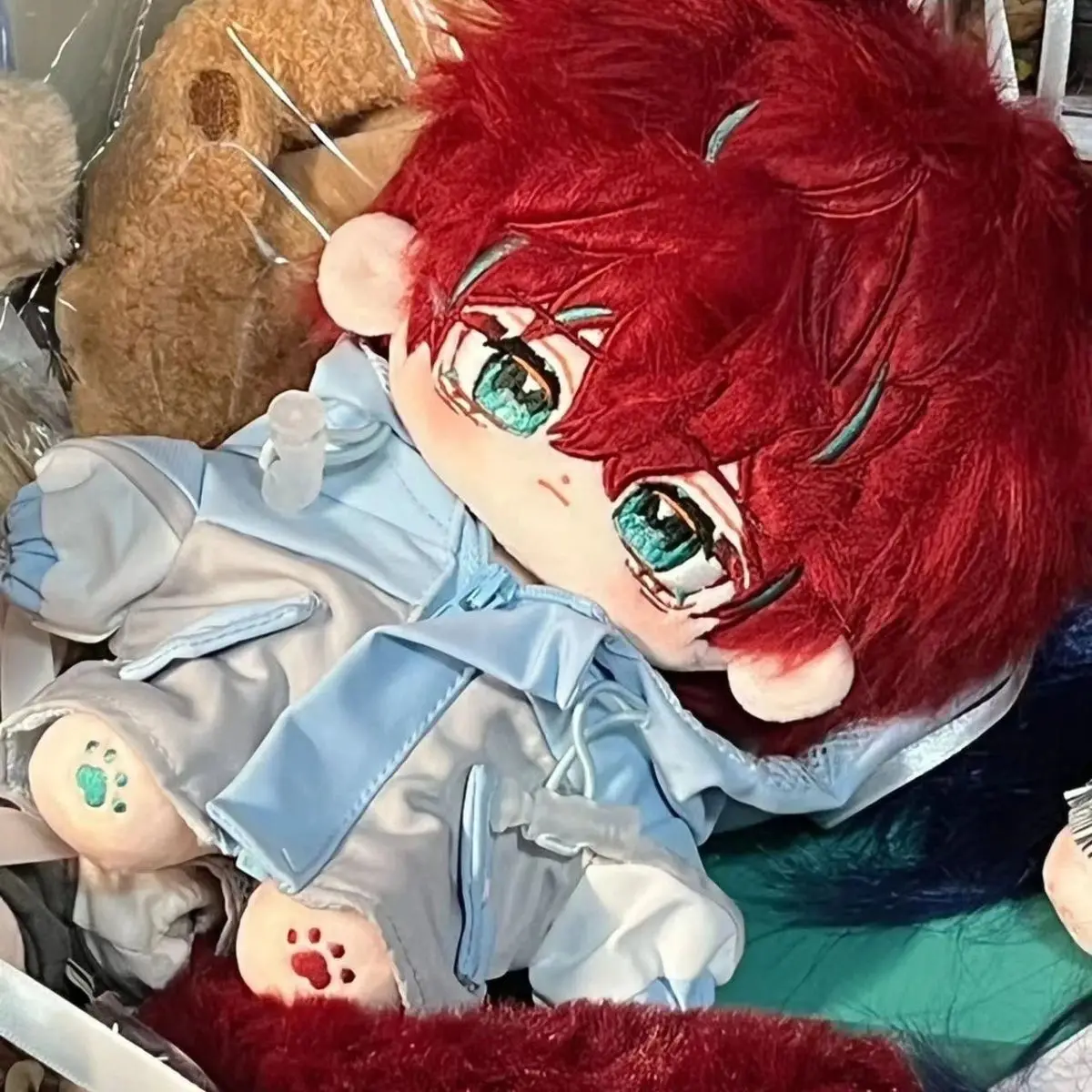 Игрушка-талисман с одеждой, игрушка-талисман для игры гипноза, с микроделением, в стиле Каннон, 20 см, рэп Битва