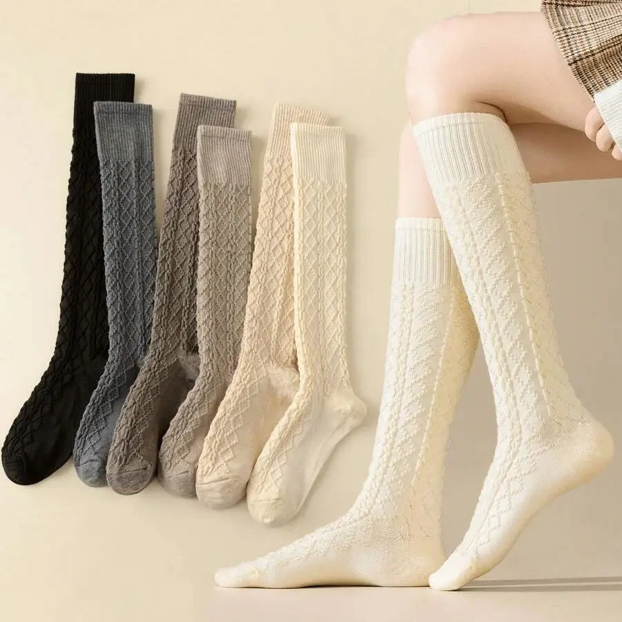 Fashionable Women's Slimming Calf Socks - Soft, Comfortable, and Versatile for Everyday Wear