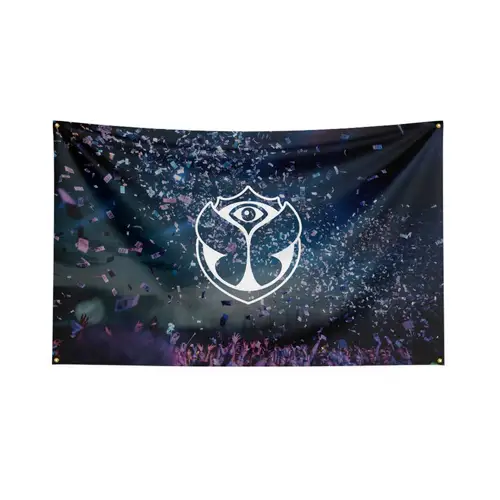 Tomorrowland Festival Flag Polyester Digital Printing Electronic Music Banner - Image 6