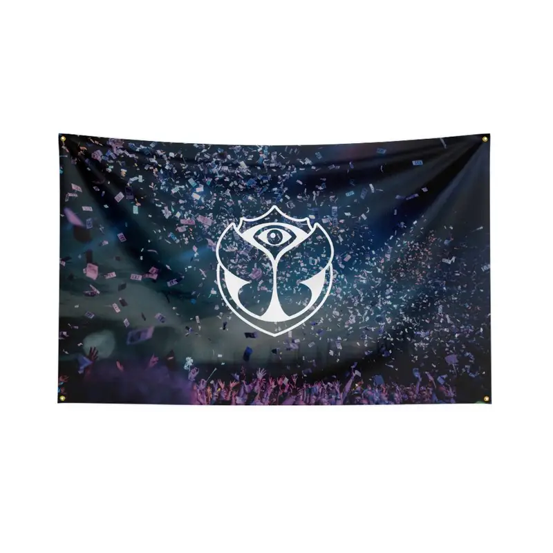 Tomorrowland Festival Flag Polyester Digital Printing Electronic Music Banner - Image 6