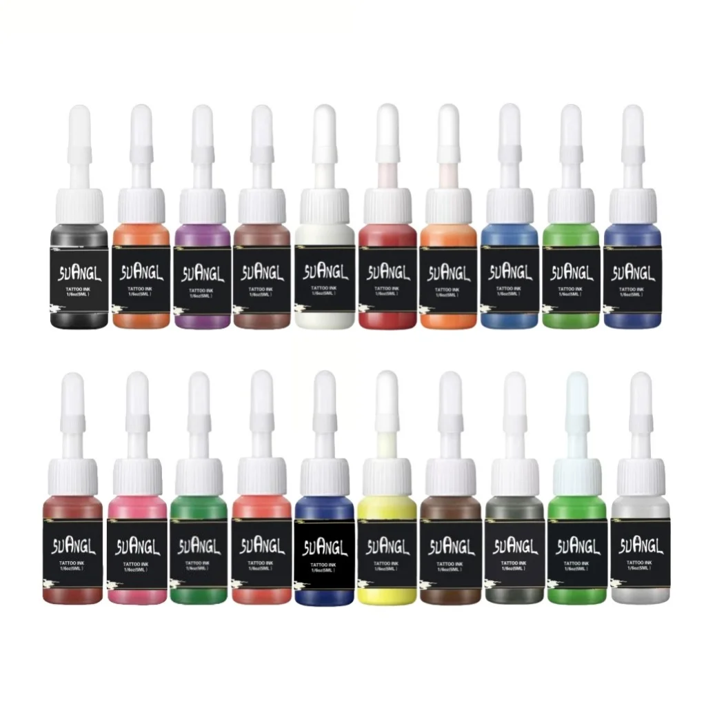 Professional Tattoo Ink Set Vitality Long-lasting Tattoo Ink Colors Human Body Art