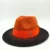 White with Black Fedoras Hat For Women Man Hats Gradient Cap Top Hat Fashion Panama Church Hat Fedoras Jazz Cap Wholesale 26
