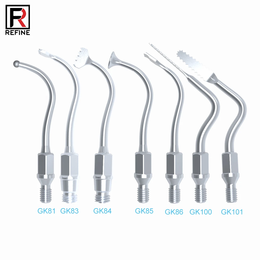 Dental Subgingival BoneCutting Scaler Scaling Tips GK81 GK83 GK84 GK85 GK86 GK100 GK101 for KAVO