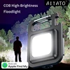 AIYATO Multifunction Locator Bluetooth Tracker Rechargeable floodlight Keys Finder USB flash drive Work With Apple Find My App 2