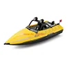 Super Cool Electric Remote Control Jet Racing Boat 2.4G 100M Highlight Searchlight Low Power Warning RC Speedboat Boat RC Toys 6