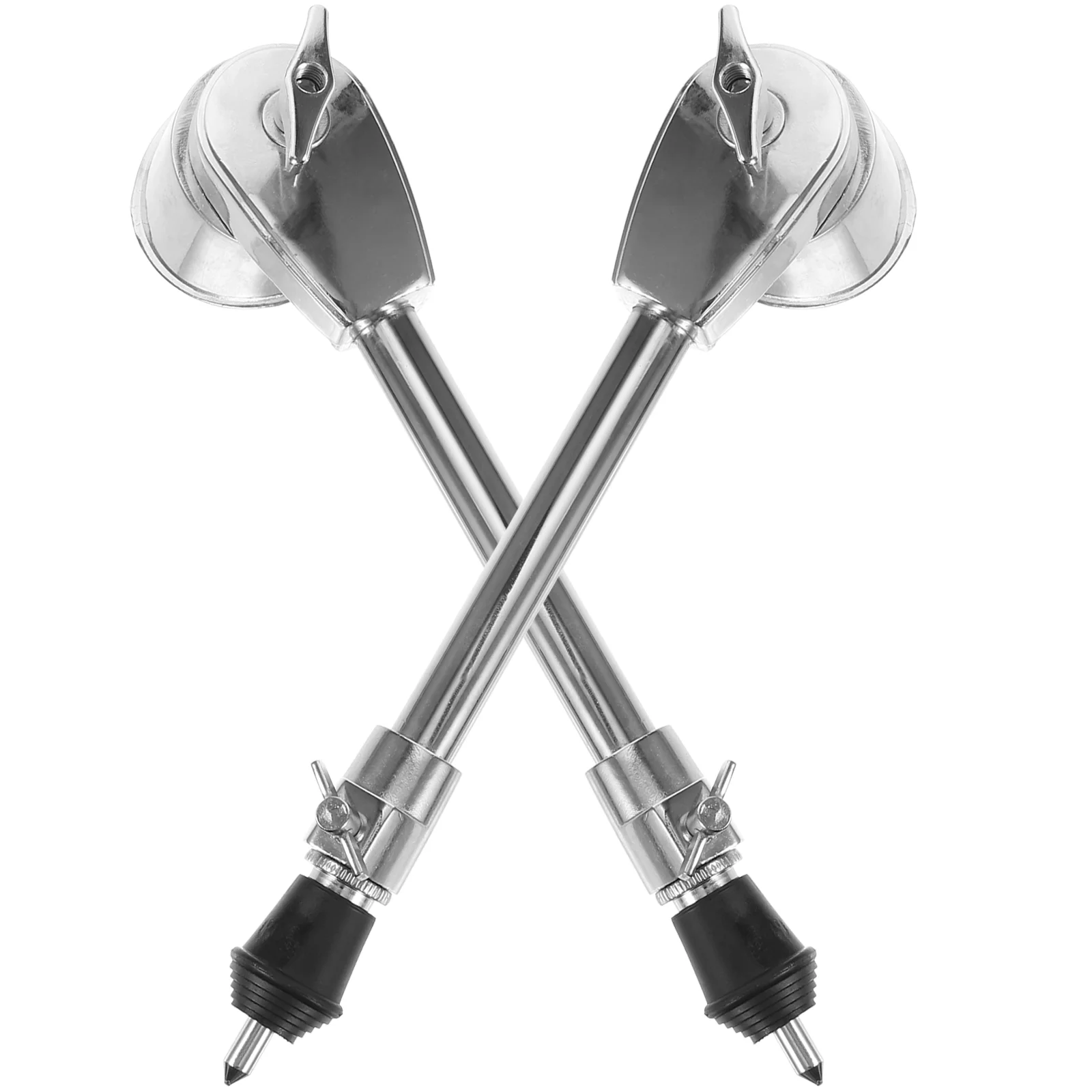 

Drum Kit Durable Stands Percussion Instrument Parts High-quality Silver Accessories Pad