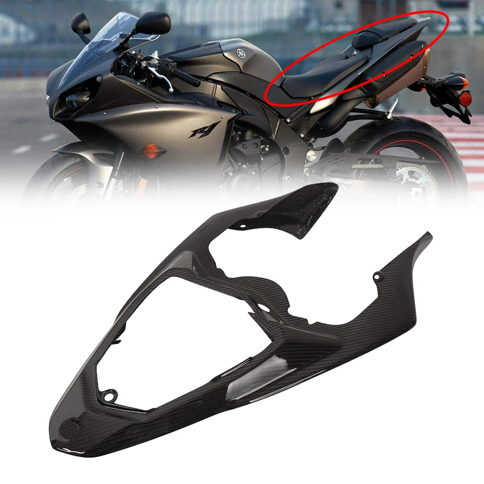 リアルカーボンファイバーサイドパネルフェアリング ヤマハ YZF R1