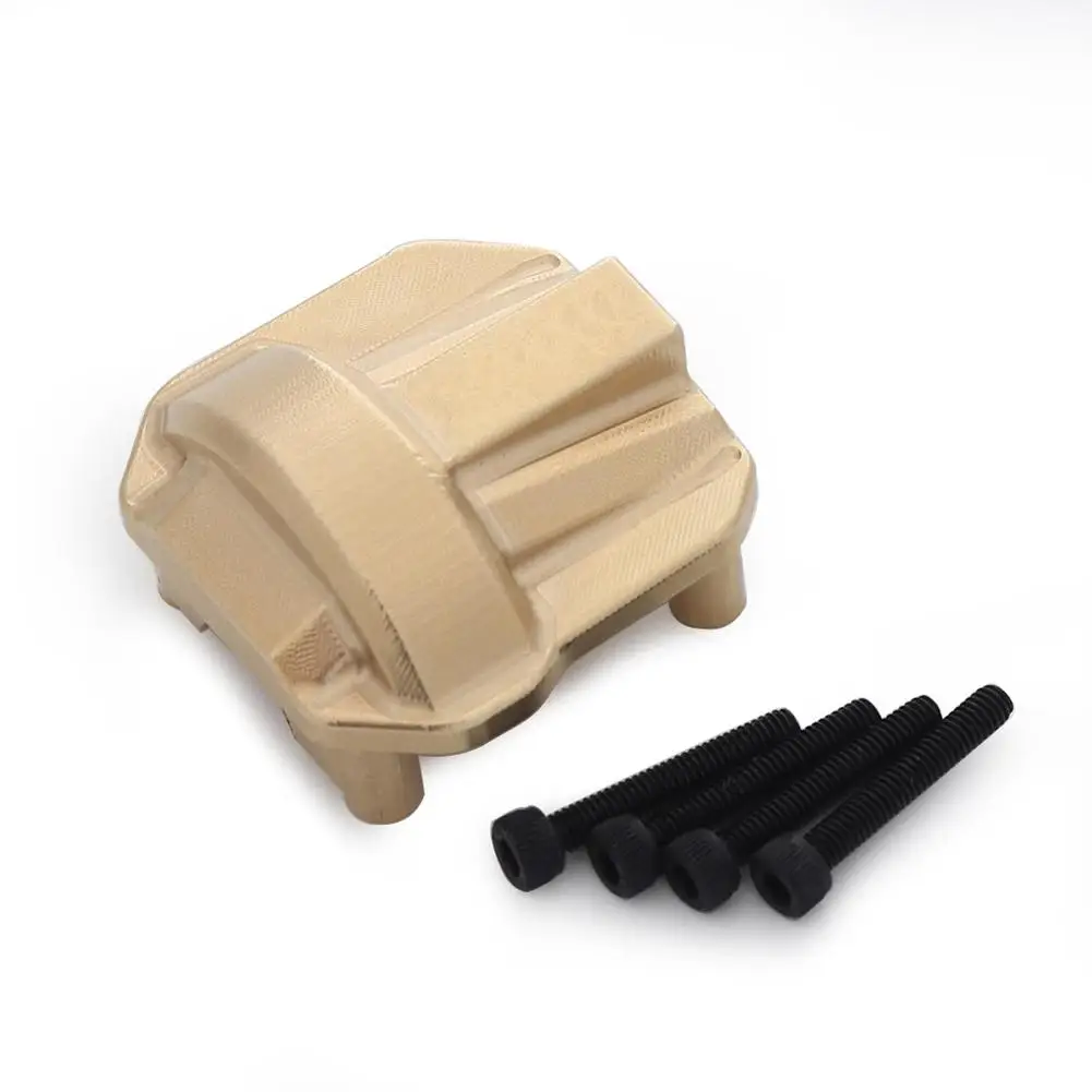

Weighted Copper Bridge Cover Differential Cover Metal Accessories Compatible For Axial Scx10 Ii 90046 90047 Rc Car