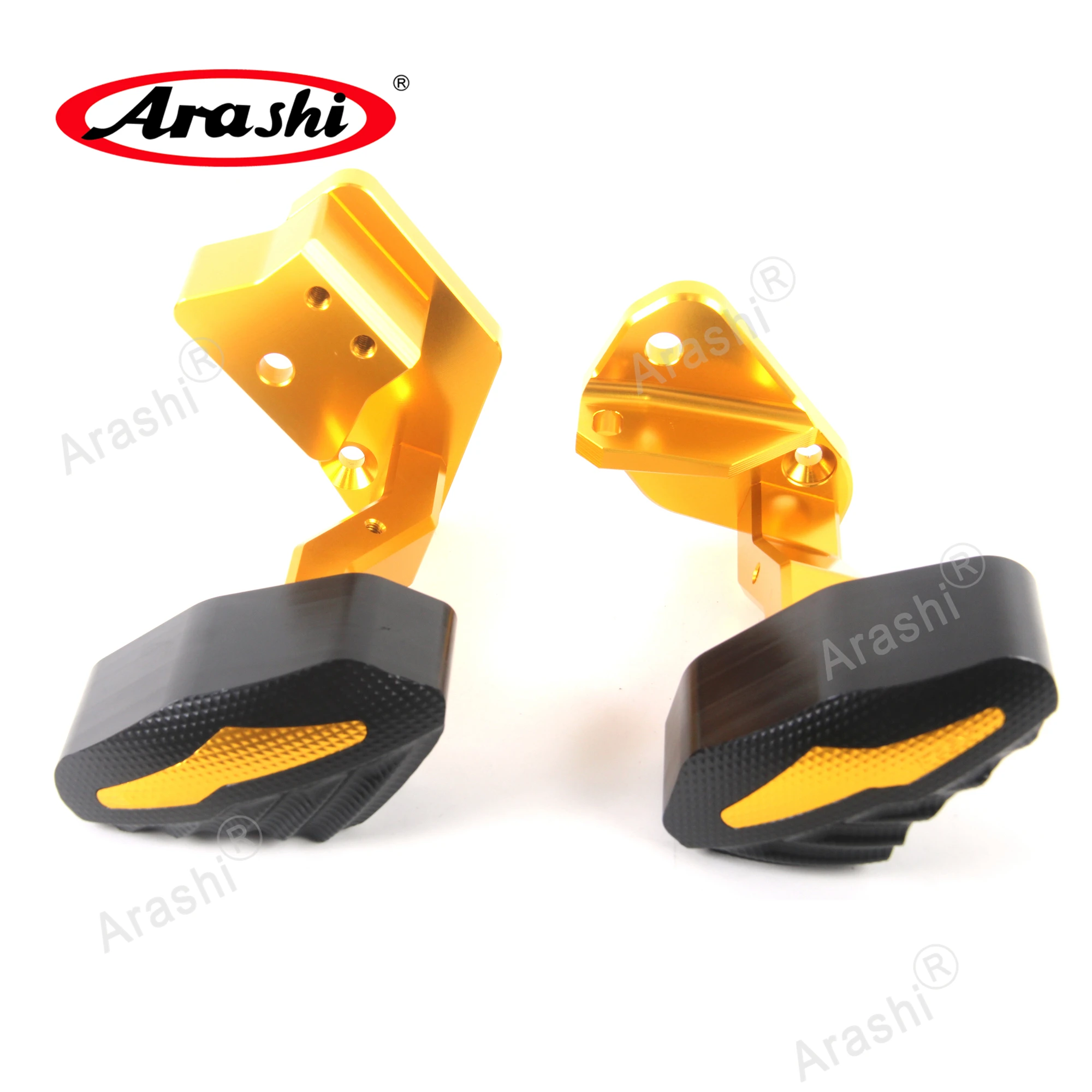 ONNEXO For Suzuki Hayabusa GSX1300R GSXR1300 GSX-R Motorcycle Falling Protection Frame Slider Exhaust Slider Side Fairing Guard Crash Pad Protector (Color : 4