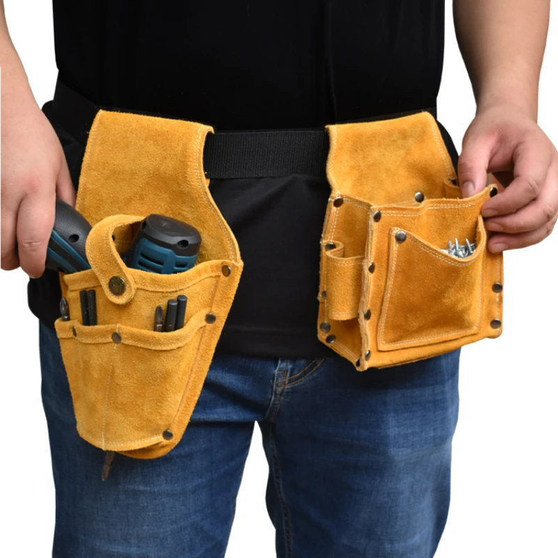 

Сумка на пояс для кожевенного ремесла, сумка для столярных инструментов, многофункциональная поясная сумка для хранения инструментов