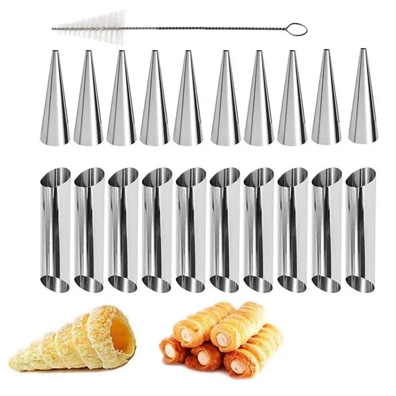 Stainless Steel Croissant Molds Baking Tools
