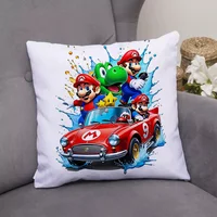 Throw Pillow Covers for Bed Pillows M-Mario Decorative Cushion Cover 60x60cm Cushions Home Decor Pillowcase Sofa 45x45 Body Fall 2