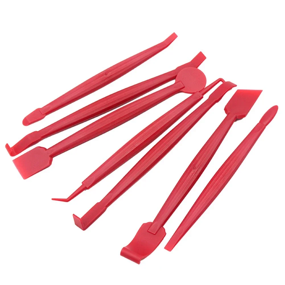 Car Paint Car Vinyl Cutting D Carbon Fiber Decal Film Decals Red Suitable For Application Type Application Tool