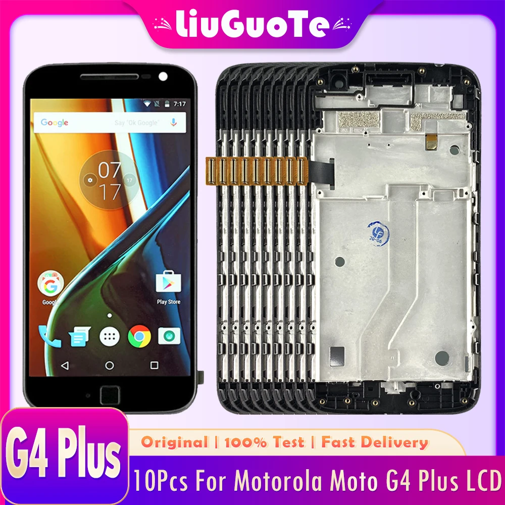 10 шт. сменный сенсорный ЖК-дисплей для Motorola Moto G4 Plus XT1644 XT1642 |