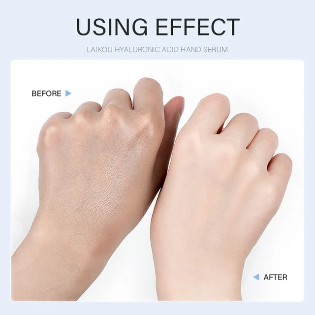 Hyaluronic Acid Anti-Wrinkle Hand Serum Cream Skin Soften Nourish Anti-Drying Whiten Moisturizing Cracked Repair Products Korean 5
