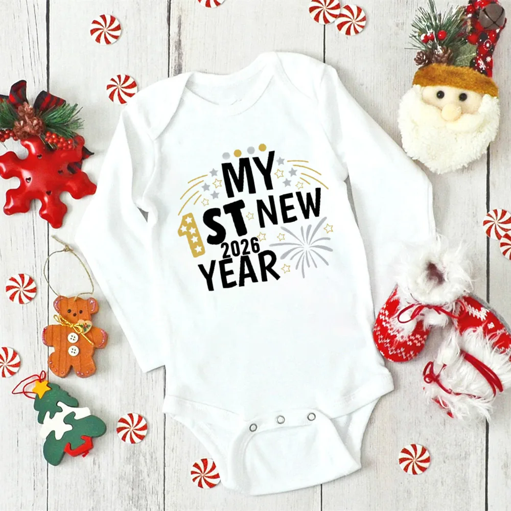 My First New Year 2026 Romper 3