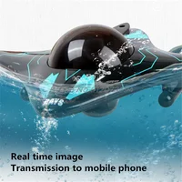 6CH Aquatic Smartphone Remote Control Boat WIFI FPV HD Camera Gravity Sensor Waterproof Protect Streamline Body Design RC Boat 2