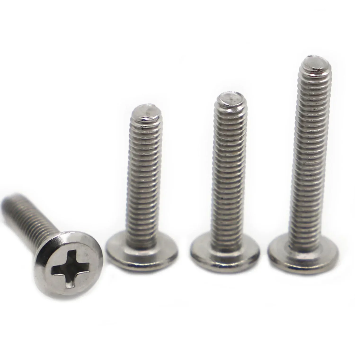 M3 M4 M5 M6 M8 304 Stainless Steel Cross Phillips Large Flat Head Furniture Rivet Screws Connector Joint Screw Bolts