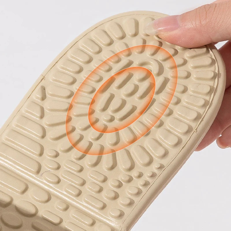 2025 New Ultra Light Non Slip Beach Slippers for Women Soft Sole Massage Home Slides Woman Portable Folding Outdoor Flip Flops