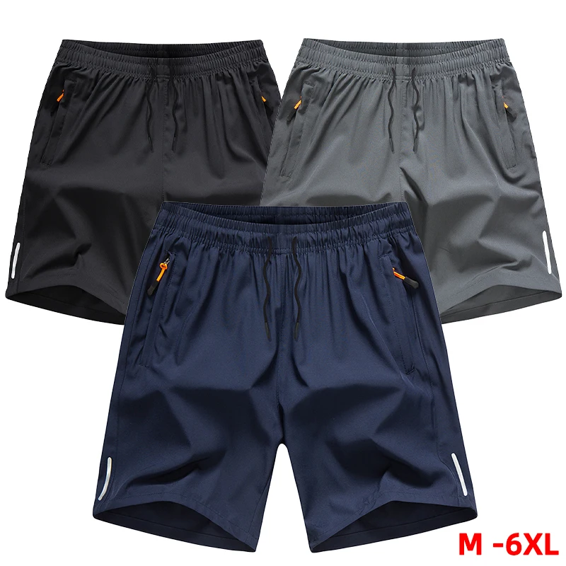 Mens Outdoor Sport Shorts Fitness Running Training Shorts Quick-Drying Football Shorts Plus Size M-8XL men s quick drying outdoor shorts hiking loose fitness sports active cargo multi pocket shorts us size