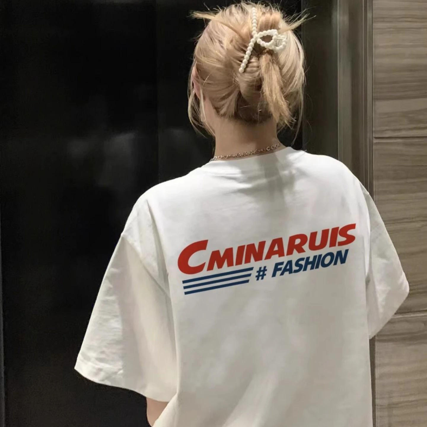 Рисунок 3 - Летняя Корейская Ретро белая футболка