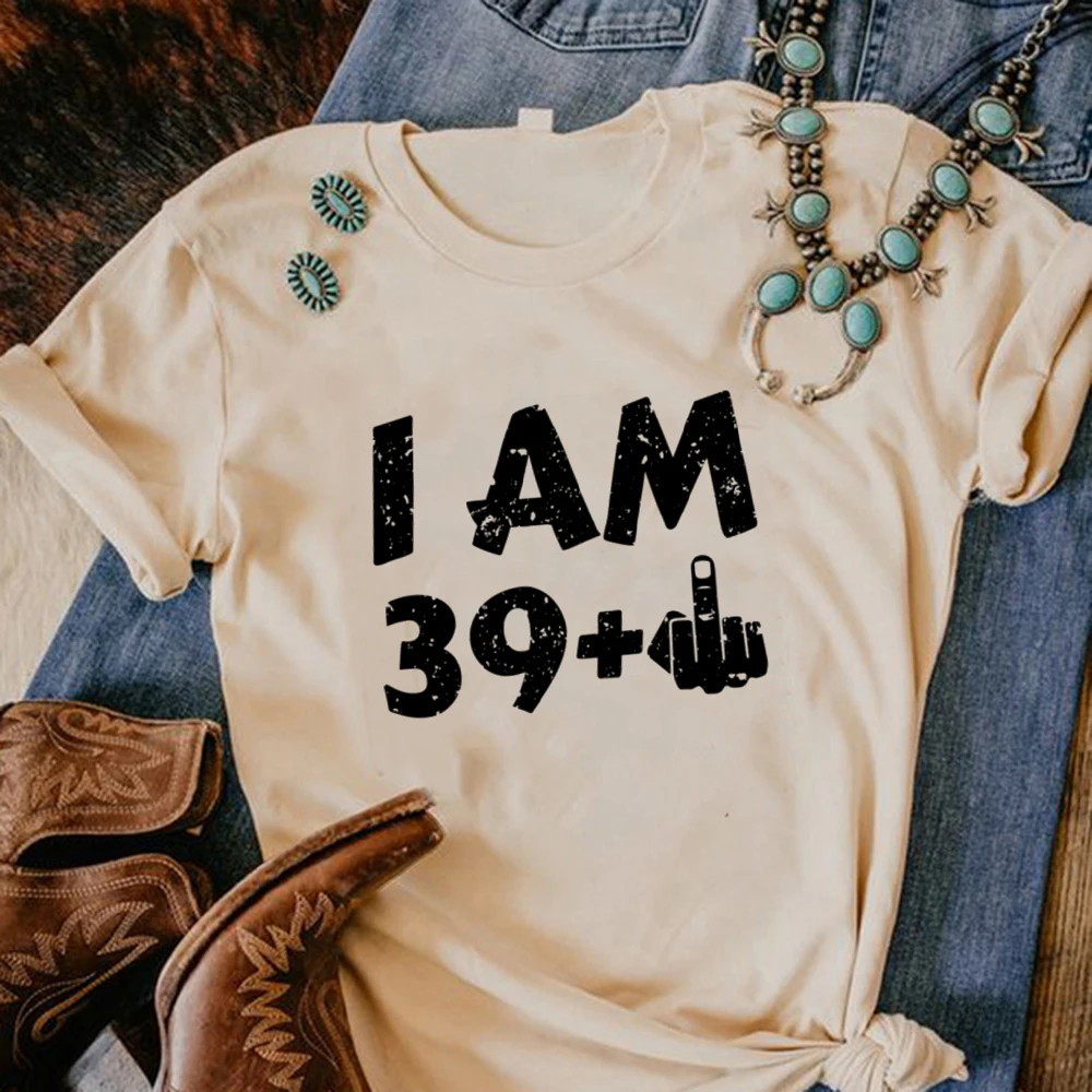 

Men's 40th Birthday 1983 Tee women harajuku summer t-shirts girl manga 2000s streetwear clothes