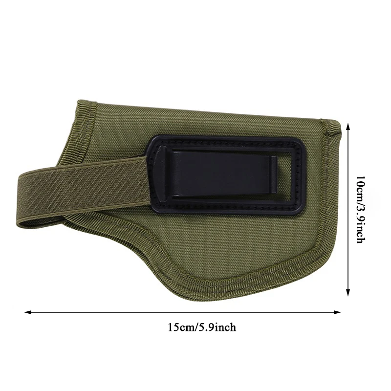 Tactical Holster Tactical Holster With Clip Bag IWB Left Right Universal Gun Bag Hidden Carrying Holster Outdoor Training Pistol For Male