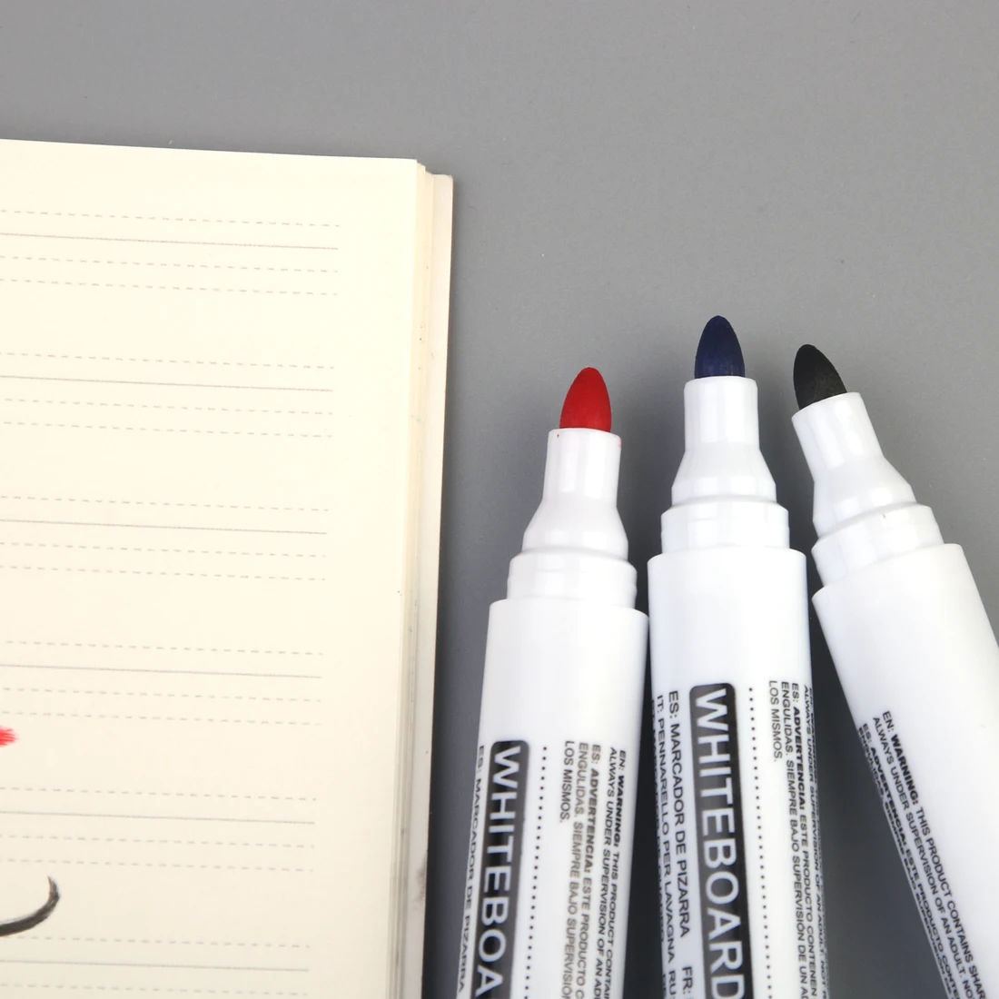 지울 수 있는 화이트보드 마커 펜, 환경 친화적 마커, 사무실 학교 문구, 3 개/세트