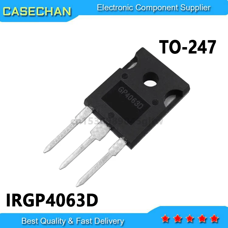 10PCS IRGP4063D IGBT Transistors | TO-247 Package | High Quality Components