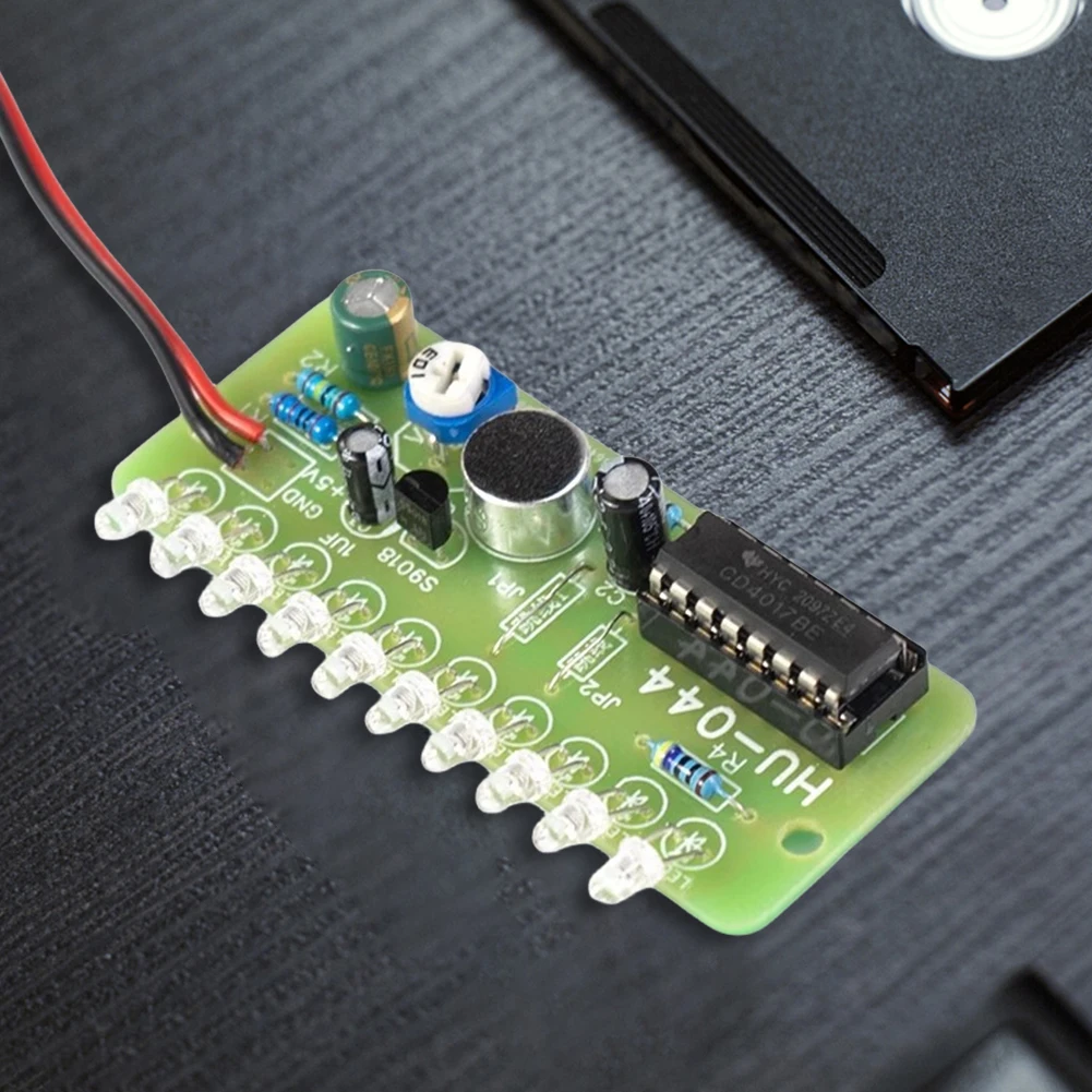 Color Light DIY Electronic Kit CD4017 Water Flowing LED Light Suite Fun Electronic Production Teaching Training Module