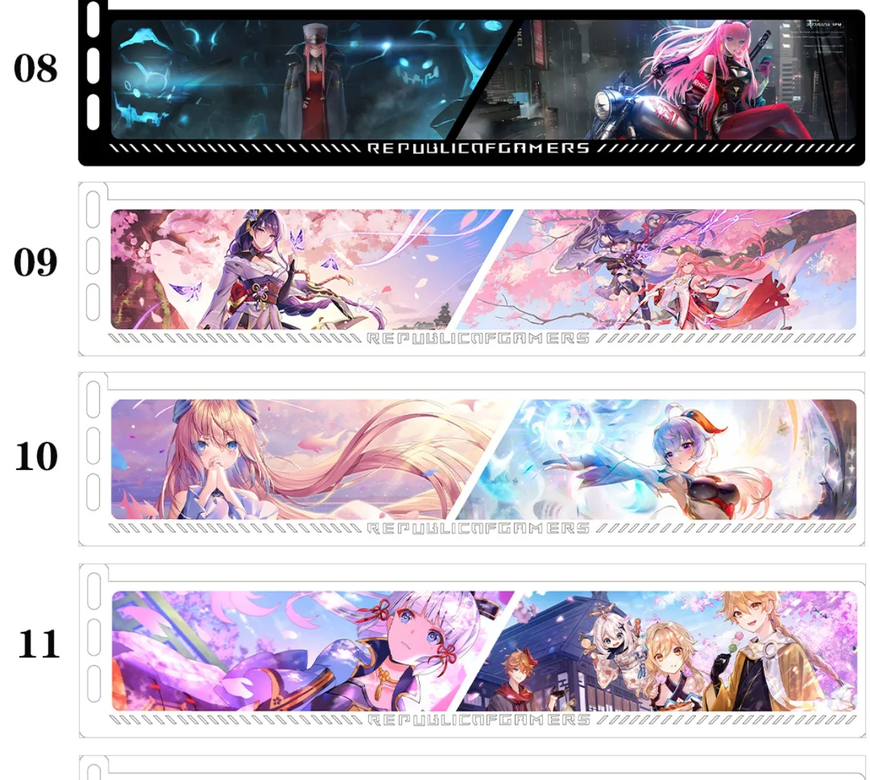 argb support de carte graphique support de gpu animé support vga décoratif de jeu pour synchronisation aura