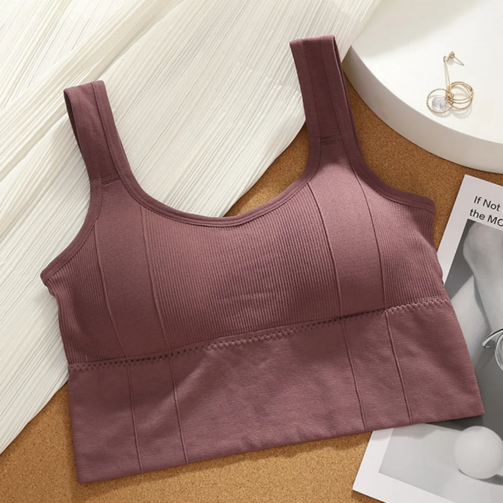 Sports Bra Womens Bras Underwear Gym Top Lingerie Summer Breathable Inner Outer Wear Vest Women No Steel Ring