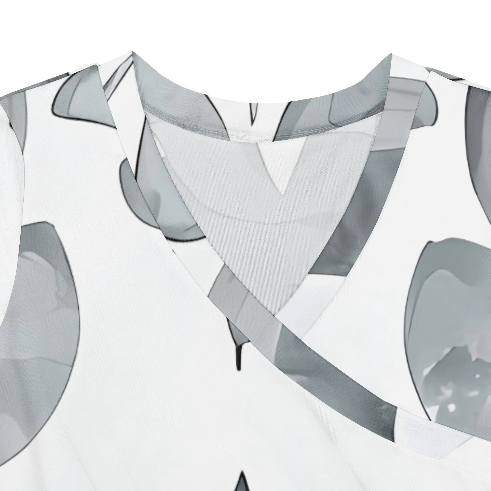 Damen-Maxikleid mit 3/4-Ärmeln, V-Ausschnitt, Damen, mit Tasche und Bel, langes Kleid, modisch, bedruckt, geteilter Saum, Club, Party, lässig, Urlaub – Detail 11