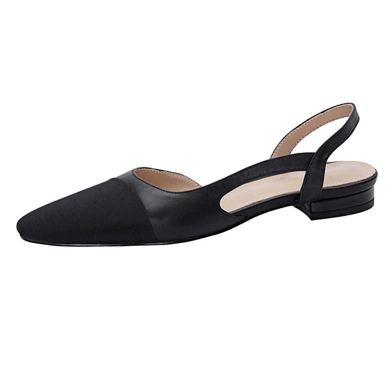 ASUMER Size 34-43 Ins New Genuine Leather Sandals Women Shoes Low Heels Summer Sandals Party Dress Shoes Ladies Footwear