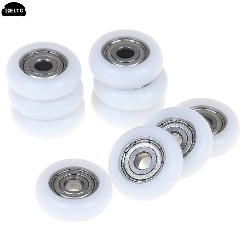 Diameter 23mm Sliding Shower Roller Wheel Plastic Door Replacement Roller Wheel Runner 2/5/10pieces shower room accessories