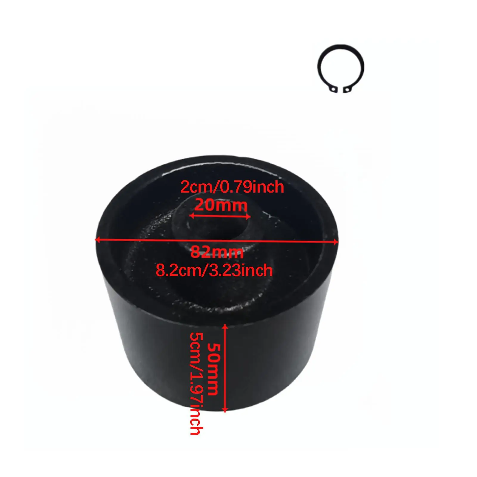 Universal Hydraulic Floor Jack Wheel Metal Casters Bearing Oil Seal Accessory for 3 Ton 4 Ton Jack