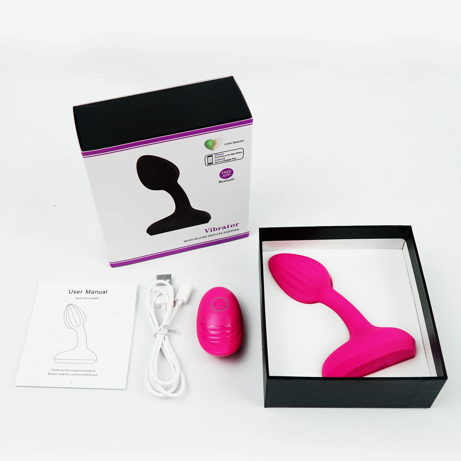 Anal plug vibrator og prostatamassage til mænd og kvinder_voghion.com