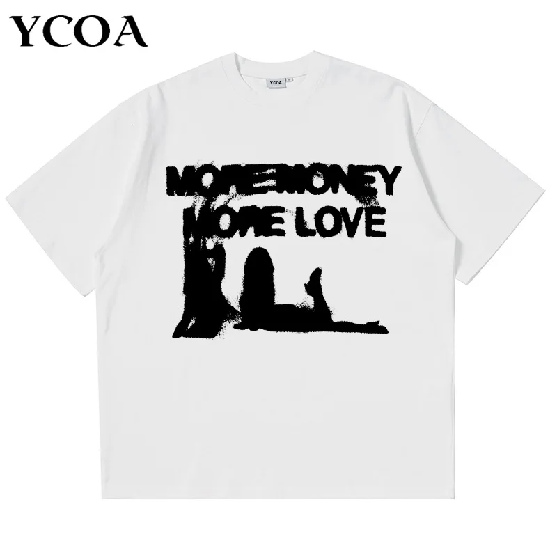 Men Tshirt Oversized Cotton Letter Y2k Streetwear Hip Hop Korean Harajuku Vintage Graphic Short Sleeve Tops Aesthetic Clothing Men Tshirt Oversized Cotton Letter Y2k Streetwear Hip Hop Korean Harajuku Vintage Graphic Short Sleeve Tops Aesthetic Clothing
