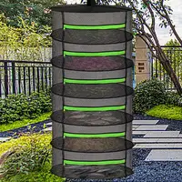 Herb Drying Rack Large Capacity Mesh Hang Basket Dryer Net Herb Hangers for Drying Multipurpose Hang Mesh Net Hang Drying Net 2