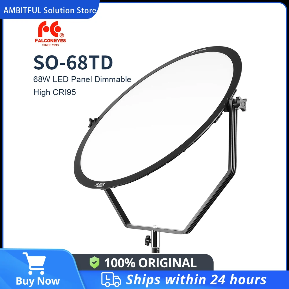 FalconEyes SO-68TD 3000k-5600k ビデオライト