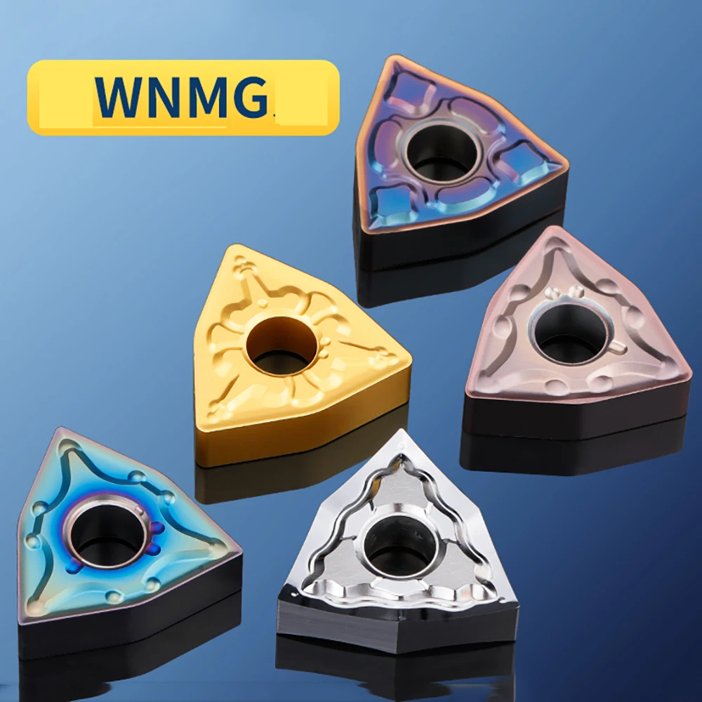 

WNMG080404-TM WNMG080404-CQ WNMG080404-HMM WNMG080408-MM WNMG080408-HMF Carbide Turning Inserts CNC Lathe Turning Tools Blades