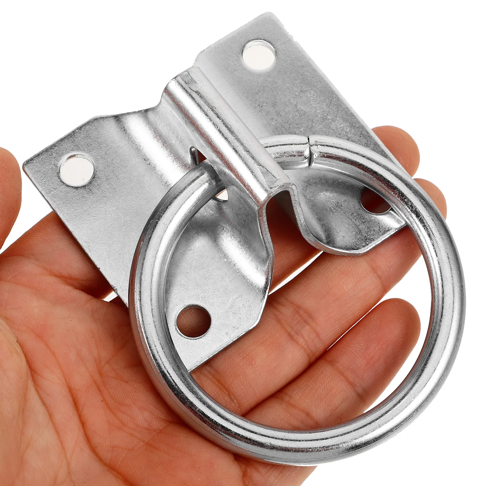 4pcs Horse Tie Ring Fasteners Equestrian Hooks Horse Safe Tie Blocker Ring Horse Training Equipment Accessories 3